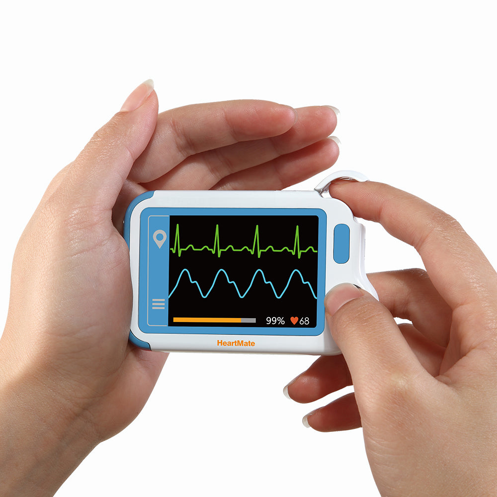 Viatom Checkme Pro Handheld Patient Vital Signs & ECG/EKG Device