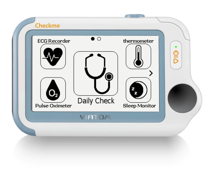 Viatom CheckMe Suit Handheld Monitor ECG/EKG Machine & Glucose Meter