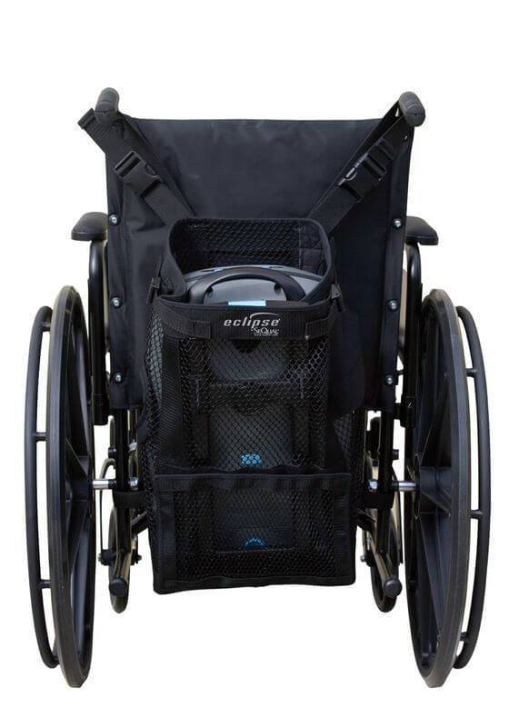 Oxygen Generator Black Wheelchair